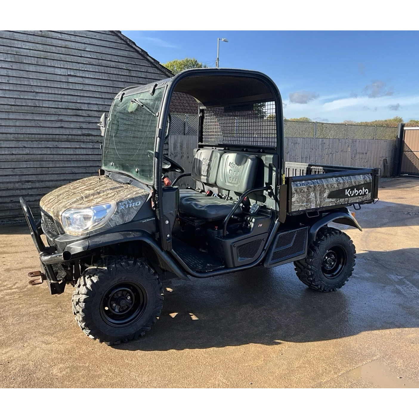 2021 ROAD LEGAL KUBOTA RTV X1110 UTILITY VEHICLE